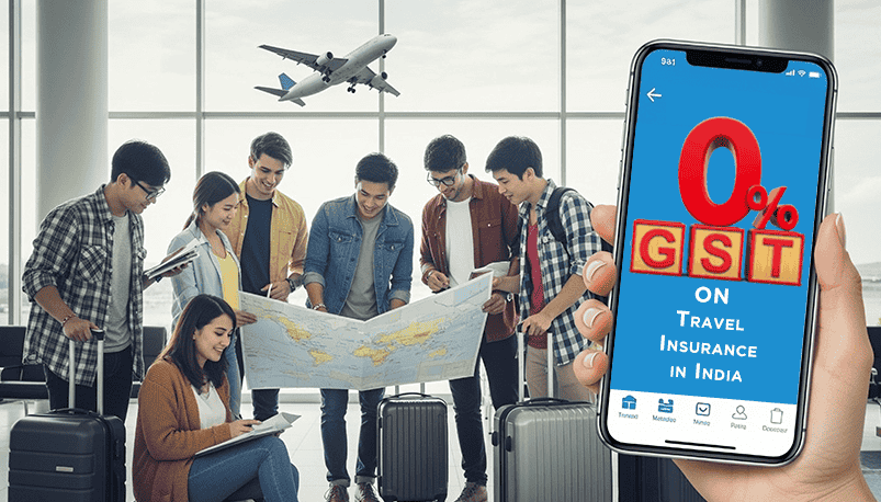 Zero GST On Travel Insurance In India
